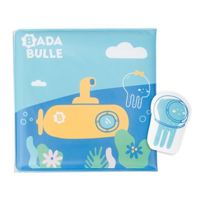 Livre de bain avec marionnette pieuvre BADABULLE