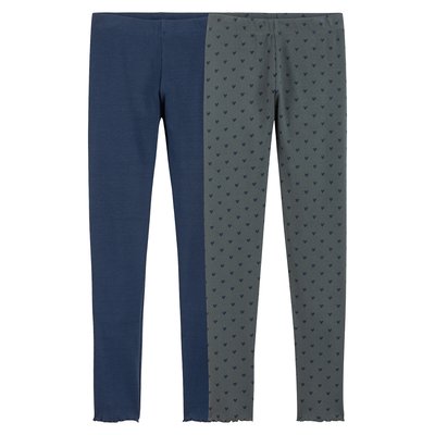 2er-Pack gerippte Leggings LA REDOUTE COLLECTIONS