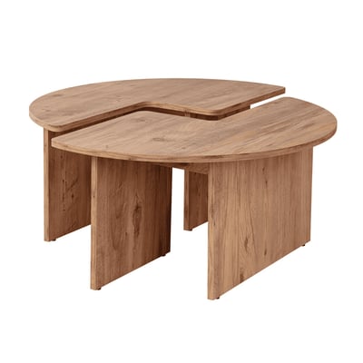 Lot de 2 tables basses L90 cm - MOIRA CALICOSY