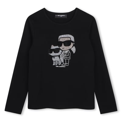 Tee-shirt manches longues KARL LAGERFELD KIDS