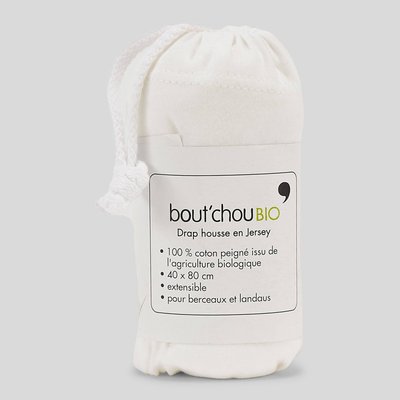 Drap house 40x80cm contenant du coton BIO, certifié OEKO-TEX BOUT'CHOU