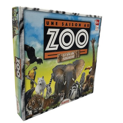 Une saison au zoo - Le jeu du soigneur - Bon état LANSAY