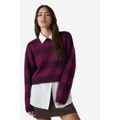 Pull en maille douce avec col de chemise NEXT