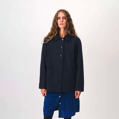 Veste en laine vierge mélangée HADRIELA BENSIMON