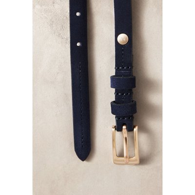 Ceinture fine en daim fabriqué italie NEXT