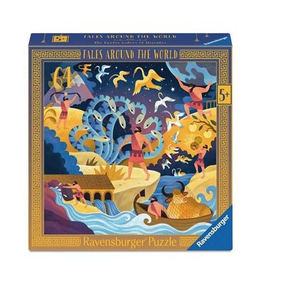 Puzzle 64 pcs Les douze travaux d Hercule RAVENSBURGER