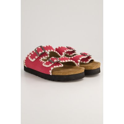 Mules en cuir, broderies fantaisie STUDIO UNTOLD