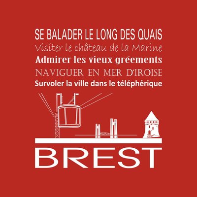 Tableau Sur Toile Brest RÉGIONALISME CEANOTHE