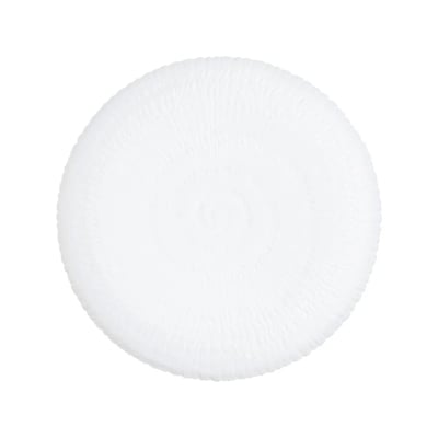 6 assiettes plates blanches 26cm -AMMONITE LUMINARC