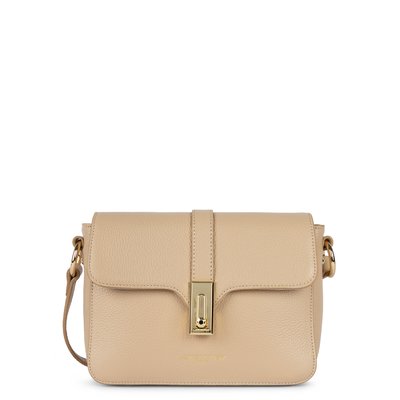 Sac À Bandoulière En Cuir Grainé Milano LANCASTER