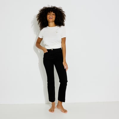 Jean bootcut raccourci TROPEZ RB02 GRAIN DE MALICE