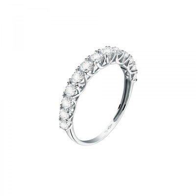 Bague En Or Blanc 750 Et Zircons B-classic BLUESPIRIT