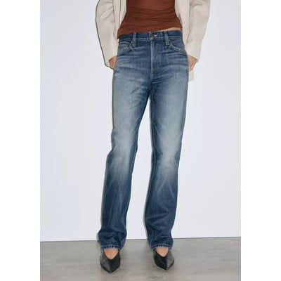 Jean droit taille normale MANGO