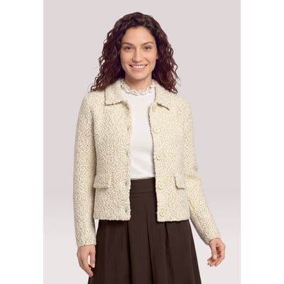 Cardigan en maille à col CARTOON