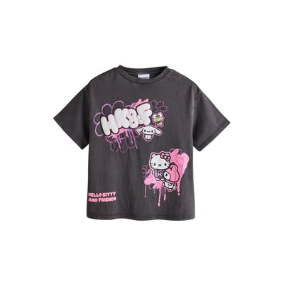T-shirt oversize à motif hello kitty NEXT