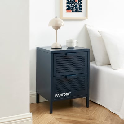 Table de chevet en acier PANTONE
