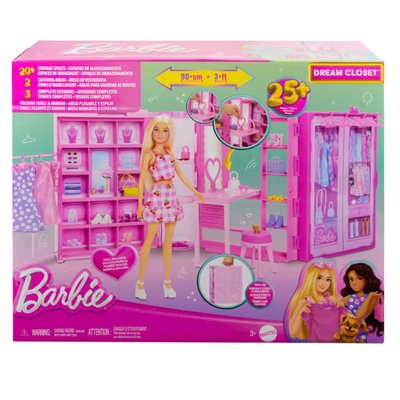 Barbie-Dressing de rêve-coffret MATTEL