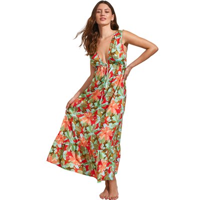 Robe longue estivale sans manches GIVERNY SELMARK MARE