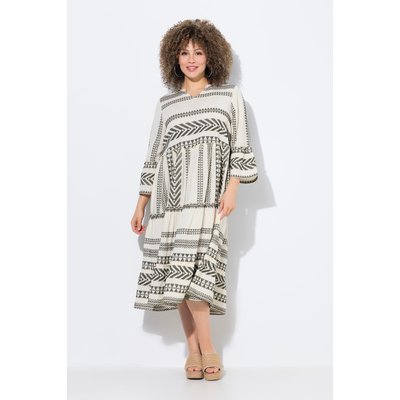 Robe caftan à volants ULLA POPKEN