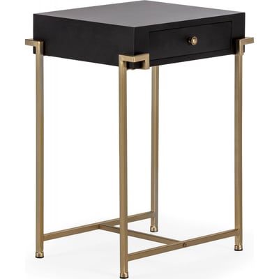 Table de nuit carrée en métal RECOLLECTION