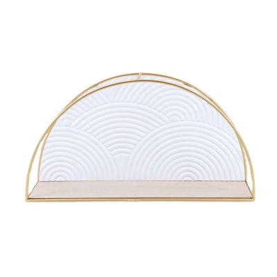 Etagere murale demi cercle 41cm ORNAMI