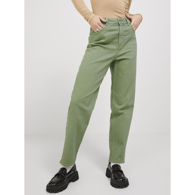 Jean mom vert La Redoute