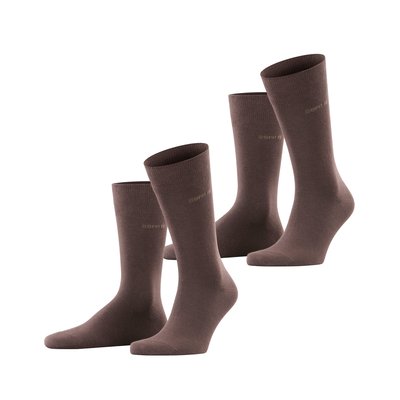 Chaussettes Basic Uni 2-Pack Coton (biologique) ESPRIT