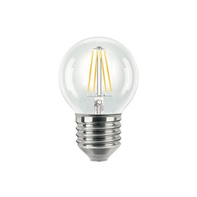 Ampoule Filament Led E27 4 W Ronde Blanc Chaud MILLUMINE