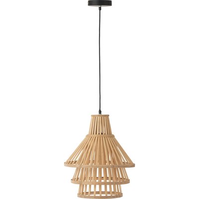 Suspension luminaire bambou naturel ambiance chaleureuse RECOLLECTION