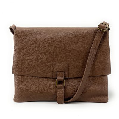 Sac bandoulière besace en cuir grainé COQUETTE OH MY BAG