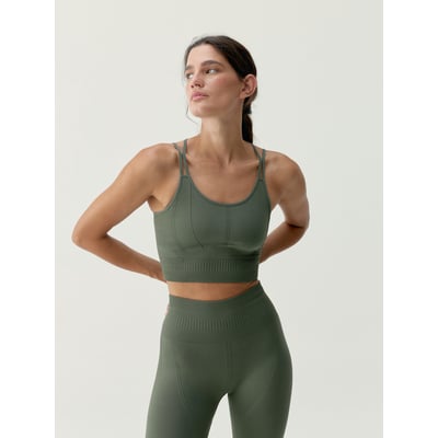 Brassière de sport femme Kamay maintien moyen bretelles coussinets amovibles BORN