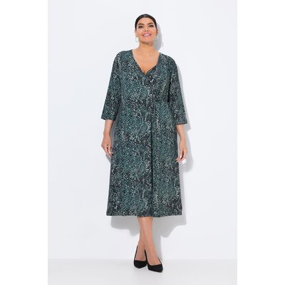 Robe midi en jersey, motif peau de serpent ULLA POPKEN