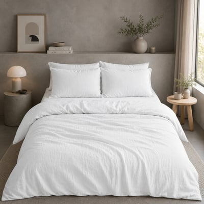 Housse de couette 100% gaze de coton lavé BATON ROUGE