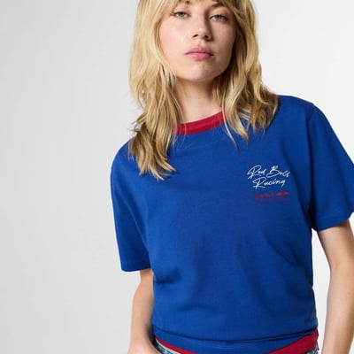 Red Bull Racing T-Shirt À Coupe Décontractée Avec Imprimé Au Dos PEPE JEANS