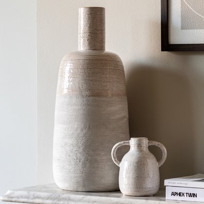Mobi 49cm Ceramic Bottle Vase SO'HOME