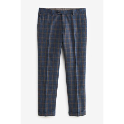 Pantalon de costume skins à carreaux liserés NEXT