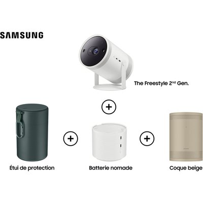 Mini vidéoprojecteur The Freestyle 2ndgenSP-LFF3+accessoires SAMSUNG