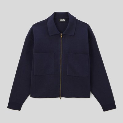Veste zippée en maille contenant du coton MONOPRIX