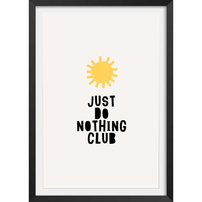 Poster just do nothing club HEXOA