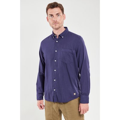 Chemise coupe droite en flanelle de coton ARMOR-LUX