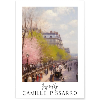 Affiche Camille Pissarro n°6 L'AFFICHERIE