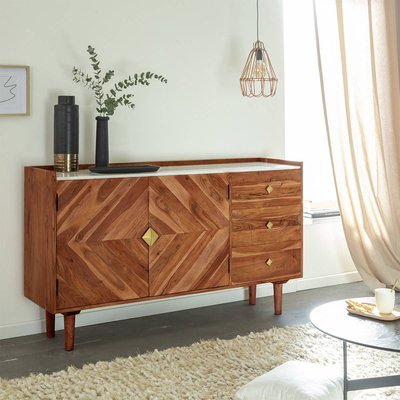 Buffet en bois d'acacia  NAXOS MADE IN MEUBLES 