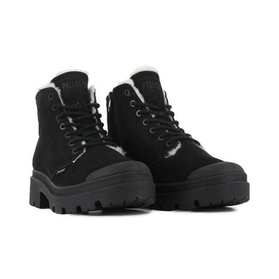 Baskets montantes en cuir PALLABASE NBK ZIP WL PALLADIUM