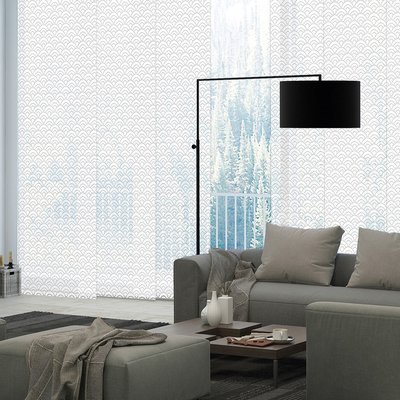 Panneau japonais tamisant motif Tokyo 50cm MADECOSTORE