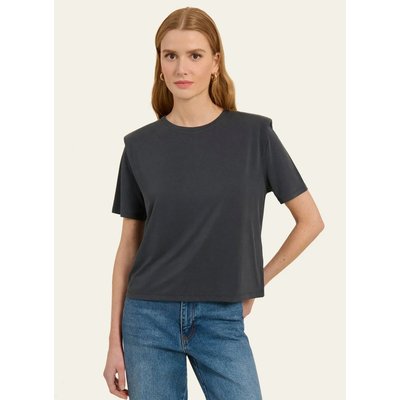 T-shirt fluide col rond FLORE NAF NAF