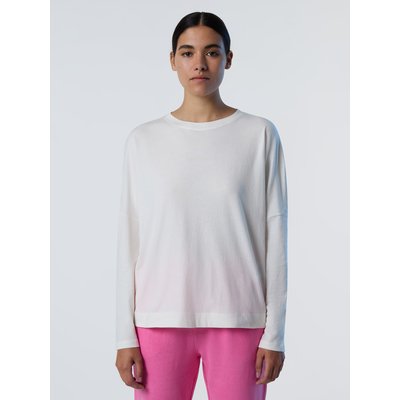 T-shirt à manches longues avec imprimé ton sur ton NORTH SAILS