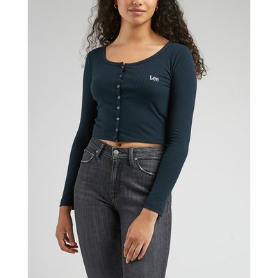 Cropped Long Sleeve T-Shirt LEE