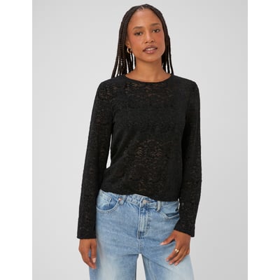Top dentelle flock BZB