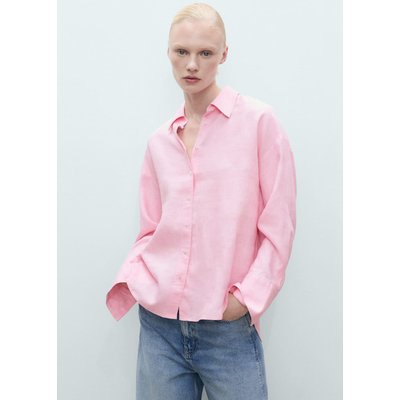 Chemise lin oversize MANGO
