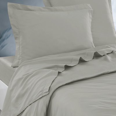 Parure drap plat + 2 taies 65x65 cm SOFT PERCALE SENSEI MAISON